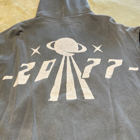 Diesel futuristic zip up hoodie - Picture 3 of 3